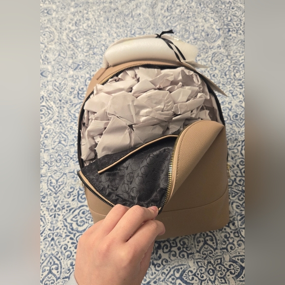NWT Riona Backpack in Beige - Picture 10 of 10